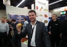 Robert Elshof van Elshof Fruit in Dronten was van de partij tijdens de borrel op het Holland Paviljoen.