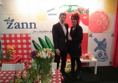 Bart Italie en Astrid Rog van Bio Center Zann.