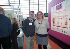 Ramon van Huffelen (Natrada) liep ook rond op de Vivaness 2013.