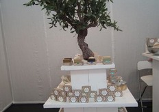 Ook Nablus Soap was weer van de partij op de Vivaness. Zij verkopen onder meer traditionele olijfoliezeep.