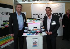 Adriaan de Keijzer en Mark Verkaaik van Masswax.