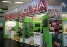 Bolivia vierde met deze gezamenlijke stands het 'World Year of Bolivian Royal Quinoa'.