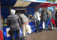 De lokale natuurwinkel Puur & Vitaal mag uiteraard niet ontbreken op deze biologische markt.