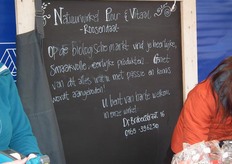 Een persoonlijke noot in de kraam.