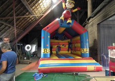 Uiteraard ook vertier voor de kinderen in de schuur.