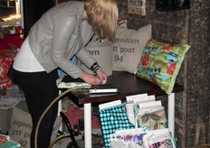 Studio Diezijn in de hoek van de schuur.