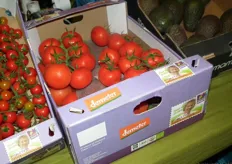 Bio-tomaten van Frank de Koning.