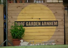 Het logo van Roof Garden Arnhem.