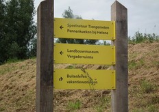 Op weg naar Speelnatuur Tiengemeten.