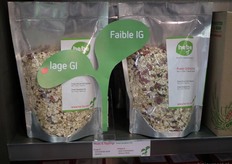 "We bieden een gamma life foods, vol met gekiemde ingrediënten die op een lage temperatuur bereid zijn."