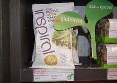 Ook bijzonder: 'raw' boerenkoolchips in diverse varianten.