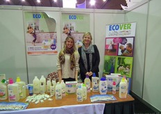 Ilona van Eysenen en Nele Entbrouxk van Ecover.