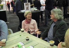 Ook Martha Jeuken en Jurrien Roossien van DO IT brachten een bezoek aan de BioVak.