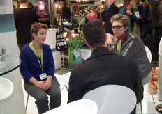 Triodos Bank was ook dit jaar aanwezig op de BioVak om haar klanten te ontmoeten en voorlichting te geven over haar diensten.