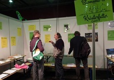 Veel informatie te vinden in de stand van Biomühle & Kräuterfutter.