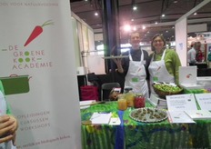 Peter van Berckel en Marion Pluimes van De Groene Kookacademie.