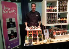 Slechts één BioBandit op de BioVak (Hans de Boer). De andere BioBandit, Pieter Bas Alferink, vertegenwoordigde het het bedrijf op de Grüne Woche in Berlijn.