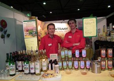 Wim Roeleveld en Aart Jansen bij de Traay.