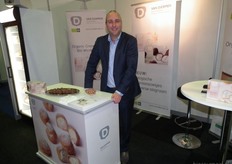 Jan Beekhuis kon de bezoekers van de BioVak alles vertellen over de biologische slagroomsoesjes van Van Diermen Masterbakers.