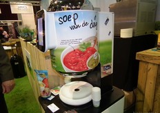 Eenvoudig te bedienen en dan genieten van een kopje biologisch soep.