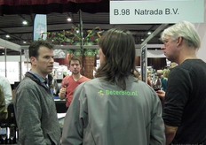 Ramon van Huffelen van Natrada heeft tijdens de beurs veel mensen ingelicht over de voordelen van het Organic Wine Concept.