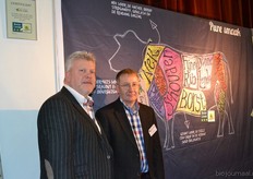 EcoFields, McCain en Remia presenteerden gezamenlijk het totaalconcept voor de cafetaria's. Op de foto Teun Gundelach en Bart Boon van Eco Fields