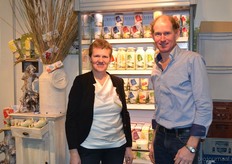 Everdien en René de Lange van Weerribben Zuivel