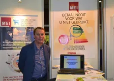 Michiel Bus van MEI, deze organiseert studieprogramma's voor agrariërs met als doel het verder sluiten van de bedrijfskringloop