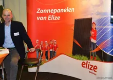 Jan Onne Bosman van Elize Energie, leverancier van zonnepanelen