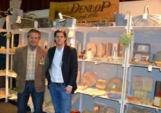 Nick en Stefan Kubicz van Denlop Natural Arts bij hun biologische verpakkingen