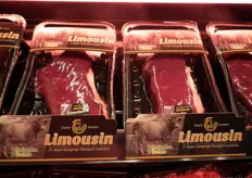 Commandeur Ekovlees presenteerde in Neurenberg haar 21 dagen gerijpt Limousin-vlees, verpakt in een skinpack.