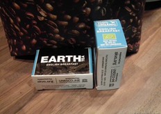 "Bij Mocca d'Or is nu ook biologische thee verkrijgbaar van EARTH concepts: EARTH TEA. "Bij onze EARTH COFFEE zijn ook bijpassende biologische suikersticks en melkcups verkrijgbaar", vertelt Hein Moors."