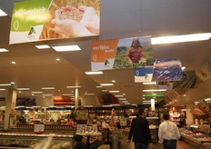 Met deze borden wordt meer aandacht gevraagd voor het Eerlijk & Heerlijk concept.