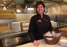 Het biologische buffet werd verzorgd door Van Roessel catering.