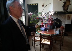 De bloemen kwamen van Bloemkracht8 uit Bunnik.