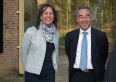 Margreet van Brakel en Rob Dortland lijken nu al tevreden over de samenwerking.