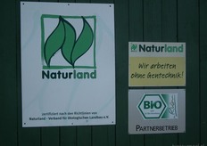 De hele groep vertrok vervolgens naar de Naturland-boerderij van Martin Ritter.