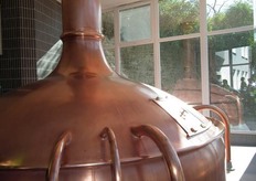 Eén van de twee ketels.