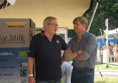 Thijs Schuurman van Bonvita in gesprek met Erik-Jan van den Brink, commercieel directeur van Udea.