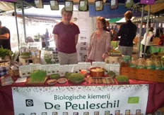 "Adrie Klaassen van biologische kiemerij De Peuleschil. "Dit is een mooie gelegenheid om het verhaal achter ons product rechtstreeks aan de consument te kunnen vertellen."
