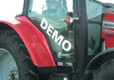 Demo-tractor van De Nieuwstad.