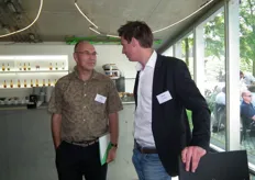 Peter Lamet en Aart-Jan Knauff van BD-Totaal.