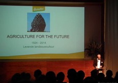 Vervolgens nam Bert van Ruitenbeek (directeur Stichting Demeter) het woord.