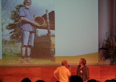 Henk Bunskoek van De Zonnehorst was de derde 'hedendaagse vernieuwer in de BD-beweging' die naar voren werd geroepen om te vertellen over zijn inspiratie: de bij.