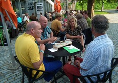 Luc Ambagts, Rob van Paassen, Deborah Post en Jan Weijsenfeld.