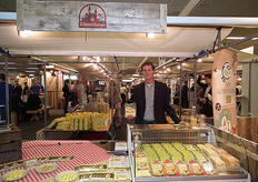 "Jeroen Koedam vertelde dat Wilmersburger binnenkort twee biologische pizzatoppings zal introduceren. "We zijn nu nog in omschakeling naar biologisch."