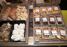 "Ik krijg heel veel positieve reacties van de mensen die langskomen om te proeven. Het is ook lekker druk hier, het BioPlein trekt veel bezoekers."