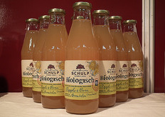 Een andere beursintroductie van Schulp: de biologische smaakvariant Appel & Peren.