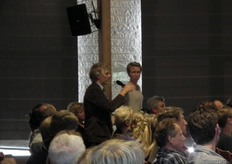 Dat werd Sjoerd de Hoop. Hij riep iedereen op om na te denken over nieuwe ideeën.