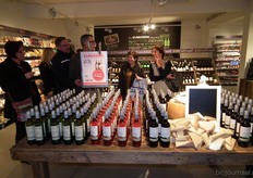 Diverse soorten wijn in de aanbieding.